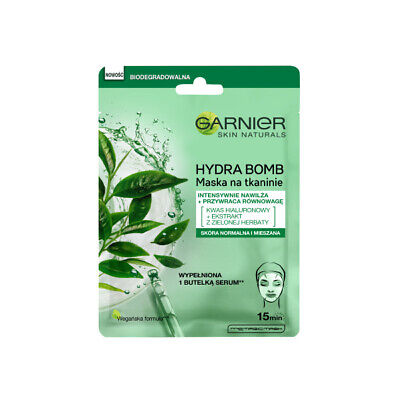 Garnier hydra bomb sheet mask normat to combination